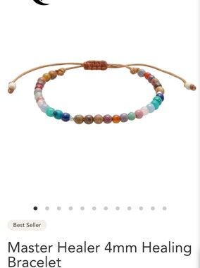 Lotus And Luna Master Healer 4mm Healing Bracelet